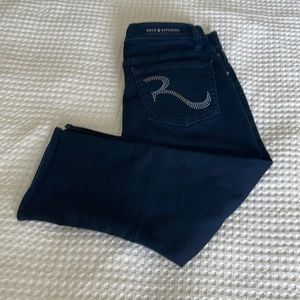 🌹BOGO of Lower Price🌹 Rock & Republic Roskilde Denim Capri Jeans Dark Wash, 8